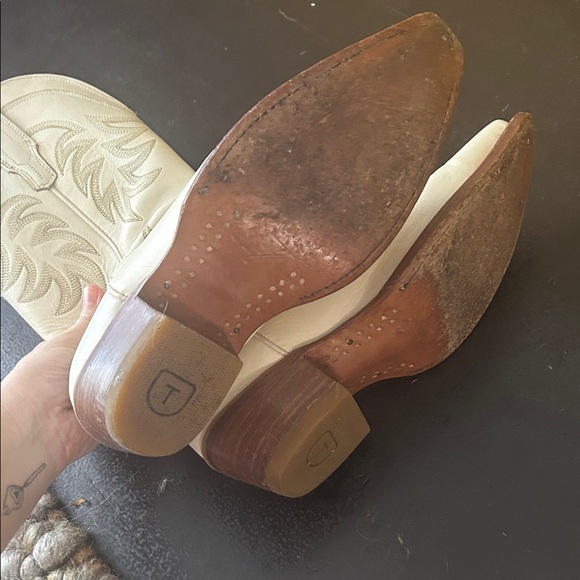 Tecovas Annie Bone Cowboy Boots - Picture 5 of 6